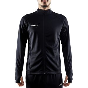 Craft Craft Evolve Full Zip Sportvest - Maat L  - Mannen - zwart