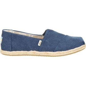 TOMS ALPARGATA Dames ESPADRILLE - NAVY - Maat EU36.5