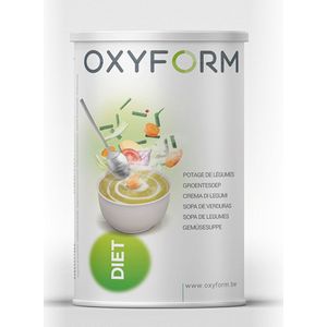 Oxyform Dieet I Maaltijd Snack Groente Soep om te reconstitueren Shaker I Spiermassa I Eiwitbereiding I Verrijkt met vitamines I Laag vet- en suikergehalte