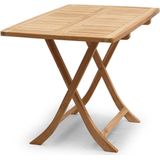 Buitengewoon Boet Teak inklaptafel YoYo 110x70