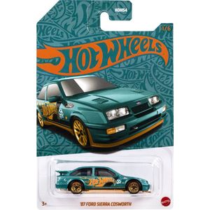 Hot Wheels HVX04 '87 Ford Sierra Cosworth Pearl and Chrome green speelgoedvoertuig