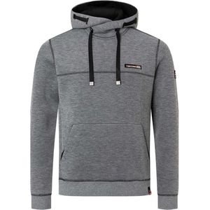 TIMEZONE Heren Sweatshirt HI-TECH HOODY regular fit Grijs XXL Volwassenen