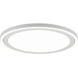 LED Plafondlamp - Plafondverlichting - Torna Coman - 29W - Natuurlijk Wit 4000K - Rond - Mat Wit - Kunststof