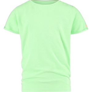 Vingino T-shirt Essentials Meisjes Katoen Neon Groen Mt 98
