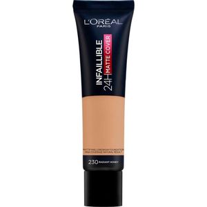 L'oréal Paris Infaillible 32h Matte Cover Foundation #230-radiant Honey 30 Ml