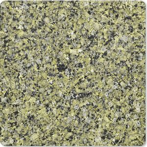 Muismat - Mousepad - Graniet - Kristallen - Groen - Zwart - 30x30 cm - Muismatten