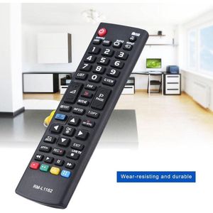 Universele slijtvaste vervangende afstandsbediening - Smart Remote Controller - hoogwaardige - ABS - 8M afstand - LCD TV - zwart .
