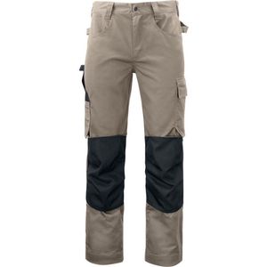 ProJob 5532 BROEK MET KNIEZAKKEN 645532 - Kaki - D120