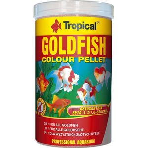 Tropical Goldfish Colour Pellet (1 Liter) - Goudvisvoer