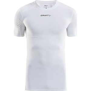 Craft Pro Control Compression Shirt - Wit | Maat: S