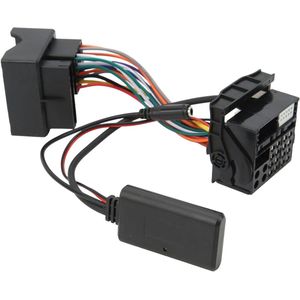 Handsfree Audio Radio Muziek Adapter AUX in Kabel - Geschikt voor E46 320i 320ci - Draadloze Bluetooth 5.0 Audio AUX Ingang met Microfoon - E46 3 Serie .