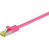 Goobay S/FTP netwerkkabel roze - CAT7 - 7,5 meter