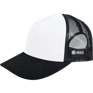 Jako - Cap Club - Witte Pet met Mesh Achterkant-Senior