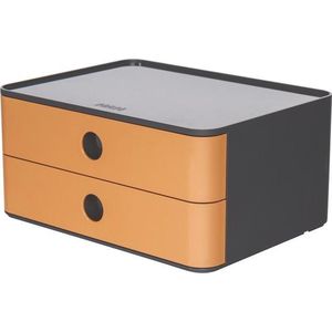 HAN Smart-box Allison - 2 lades -  stapelbaar - caramel bruin - HA-1120-83