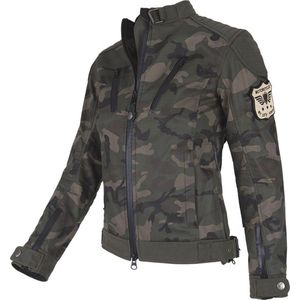 By city-motorjas-heren-spring II man-zomerjas-protectie-CE gecertificeerd-camouflage-groen-XL