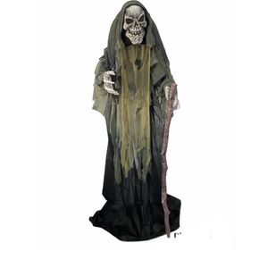 Halloween pop EVIL SPIRIT (geluid, beweging, licht) 1.60 m hoog