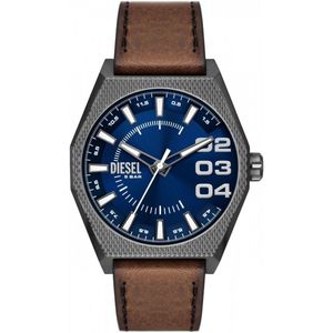 Diesel SCRAPER DZ2189 Heren Horloge 44 mm - Bruin