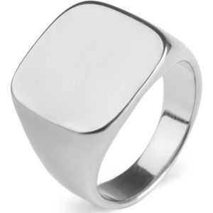 Di Lusso - Ring Otis - Stainless Steel - Zilver - Heren - 19.00 mm