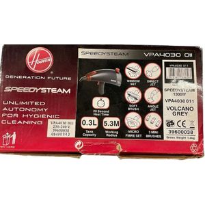 Hoover VPA4030 Speedy Steam Cleaner - Stomer - Prijs per stuk