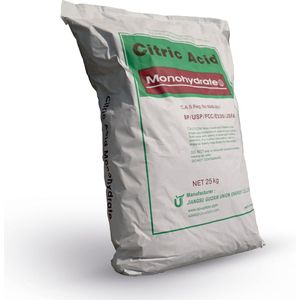 Citroenzuur monohydraat 25kg - Citric Acid 25kg