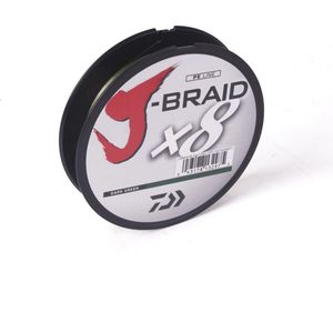 Daiwa J-Braid X8 - Donkergroen - Dyneema - 29lb - 0.20mm - 300m - Groen