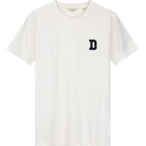 Dstrezzed - Ty T-shirt Print Wit - Heren - Maat L - Modern-fit