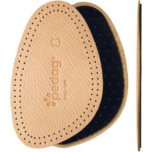 Pedag Leather 1/2 - Voorvoetzool van leer voor het opvullen van te ruime schoenen - 45/46