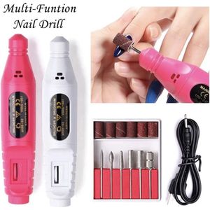 Pedicureset Electrisch - Elektrische Nagelvijl - Pedicureset Professioneel - 10 in 1 - Nagelfrees - Nagelfrees Elektrische - Voeten - Handen - Rood