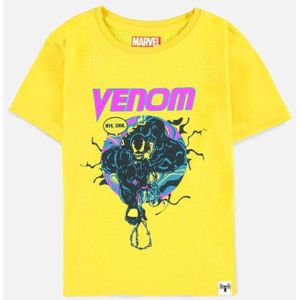 Marvel Venom - Hiya Eddie Kinder T-shirt - Kids 134/140 - Geel