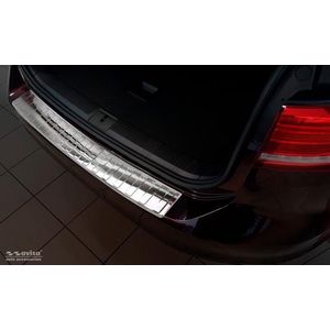 Avisa Chroom RVS Achterbumperprotector passend voor Volkswagen Passat 3G Variant 2014- 'Ribs'