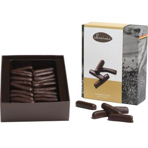 Duva Premium Gember Sticks Omhuld door Belgische Pure Chocolade 250g