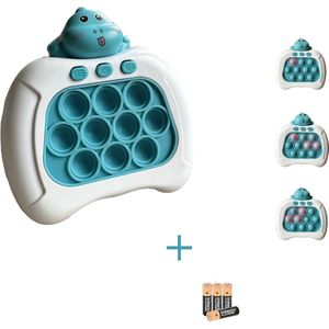Pop It Game – Dino - TikTok – Montessori Speelgoed – Fijne Motoriek – Speelgoed – Pop It Pro – Wack the mole – Wedstrijd – Competitie – Fun – Fidget – Puzzelspel – Rage - 2023 - Kerst
