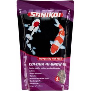 Sanikoi Colour Hi-Grow Mix Food - Visvoer - 6 mm - 3000 ml