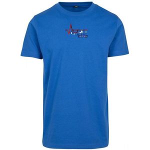 FitProWear Casual T-Shirt Dutch - Blauw - Maat M - Casual T-Shirt - Sportshirt - Slim Fit Casual Shirt - Casual Shirt - Zomershirt - Blauw Shirt - T-Shirt heren - T-Shirt