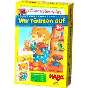 Haba - Wir Räumen Auf - Kinderspel - Multicolor - Karton/Hout - 1-3 Spelers