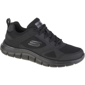 Skechers Track Syntac heren sportschoenen zwart - Maat 44 - Extra comfort - Memory Foam