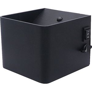 Oplaadbare Wandlamp vierkant | LED | IP44 | Incl. sensor | 6 Watt | Warm wit
