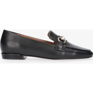 Tango | Eloise 2-b black leather loafer - black sole | Maat: 40