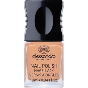 alessandro 901 Latte Macchiato nagellak 10 ml Beige Glans