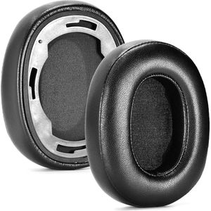 Earpads/oorkussens vervanging geschikt voor Turtle Beach Ear Force Elite 800 headset, zwart