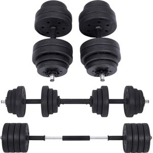 Nancy's Fuller Halterset - Dumbells - Verbindingstalen Buis - Fitness - Gewichtheffen - 2.5 kg - 1.25 kg - 1 kg