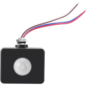 Bewegingssensor PIR-detectorschakelaar voor binnen/buiten automatische verlichting met breed detectiebereik - energiebesparend en IP65-waterdicht - 110-240V Is dit de stijl die je graag zou willen zien voor je titels?
