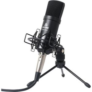 Devine M-Mic XLR BK Opname microfoon - Condensator - Voor muziekopname
