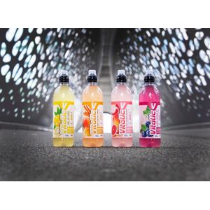 VITALIC isotone sportdrank  combipakket met 4 verschillende smaken  12x500ml