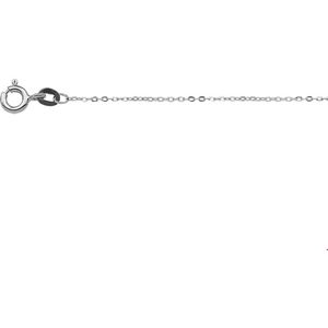Huiscollectie 4104920 Collier Witgoud Anker Plat 1,0 mm 41 - 43 - 45 cm