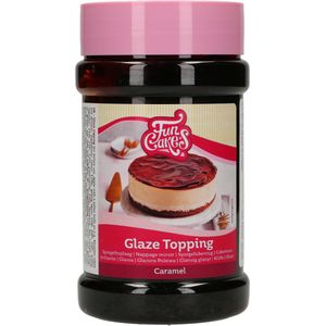 FunCakes Glaze Topping - Karamel - 375g - Koude Gelei voor Bavarois, Taarten en Desserts