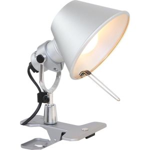 Artemide tolomeo - Design Bureaulamp - 1 lichts - H 200 mm - Aluminium - Woonkamers-sSlaapkamers-sKeuken