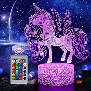 Kindernachtlamp - LED Nachtlamp Voor Kinderen - Dimbaar en Veilig - Leuke Dieren Ontwerpen - Batterij of USB Oplaadbaar