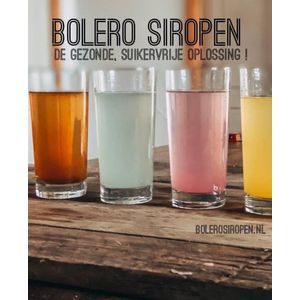 BoleroSiropen - ice-tea - passionfruit - 72 stuks