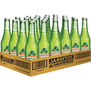 Jarritos - Grapefruit - Frisdrank - Soda - Sparkling - Mexico - 370ml x 24 glas